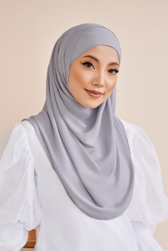 (AS-IS) Gia Long Shawl in Grey